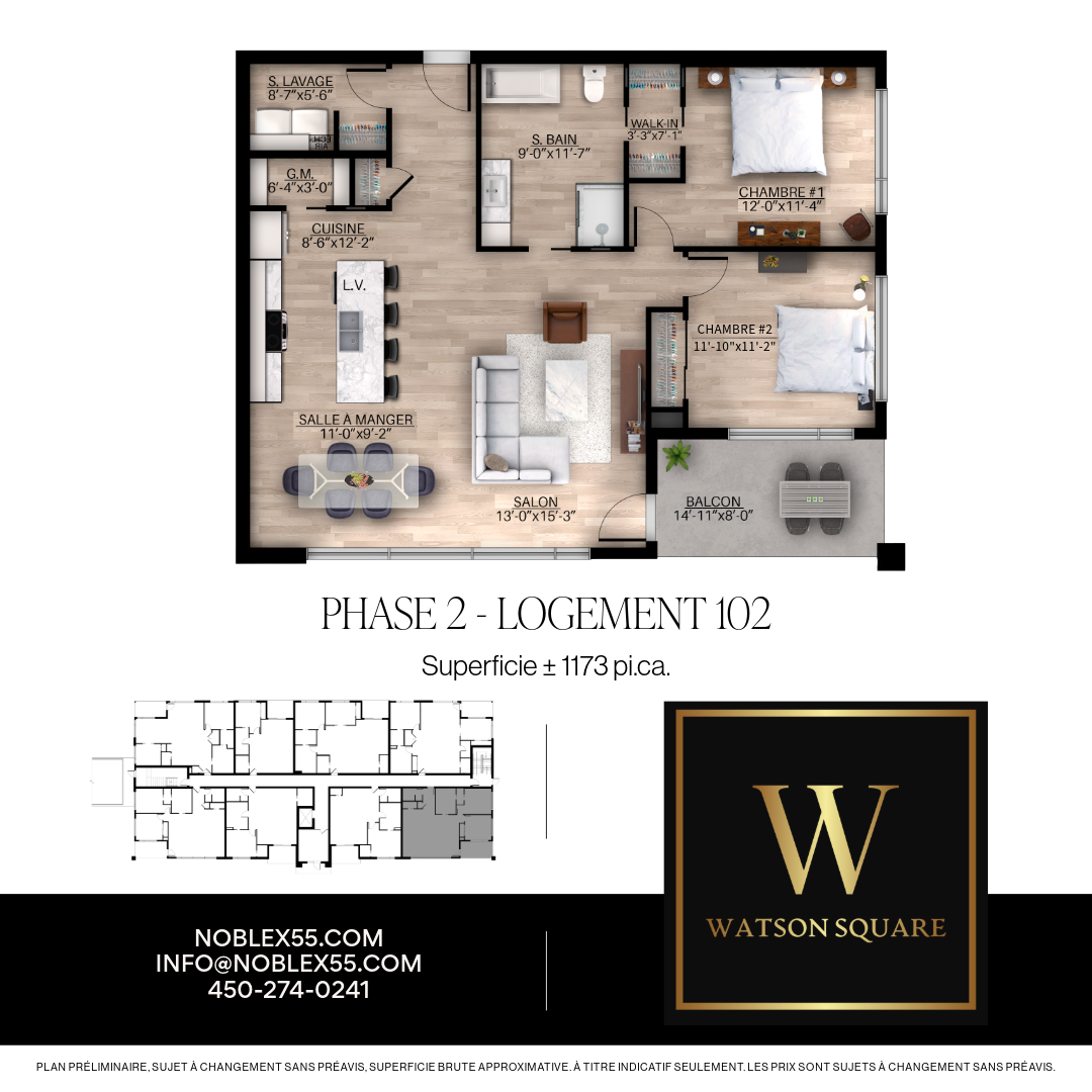 Watson Square - Phase 1 - Logement 103